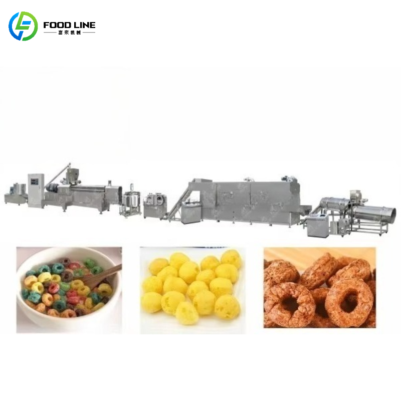 Food Snack - Customized Non-fried Inflating Food Processing Line