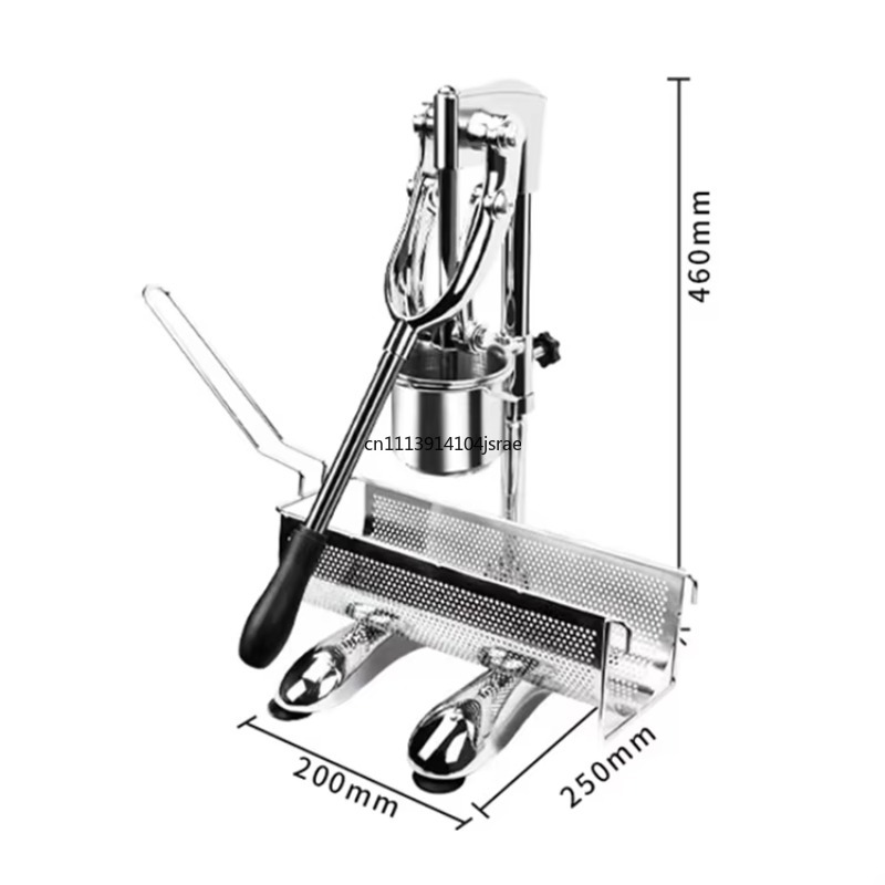 Food Snacks Chips - Manual French Fries Extruder Machine, Potato