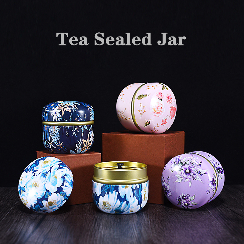 Tea Caddy Tea Box Containers C - Food Snacks With Iron review and price