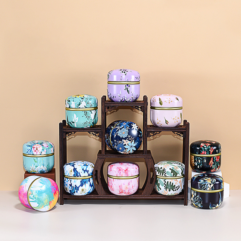 Tea Caddy Tea Box Containers C - Food Snacks With Iron review and price