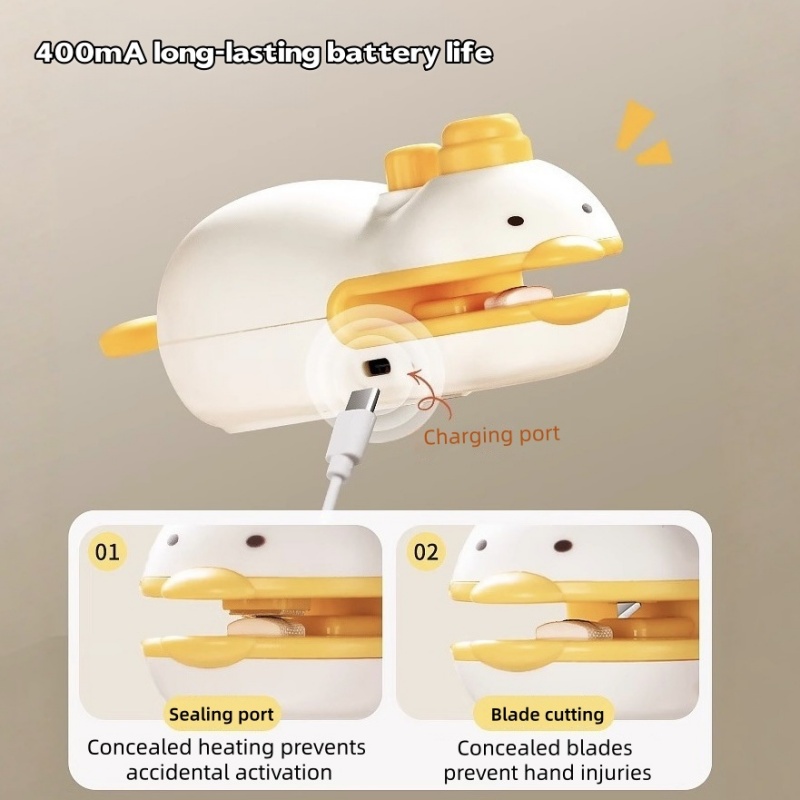 Cute Duck Rechargeable Handhel - Food With Snacks review and price