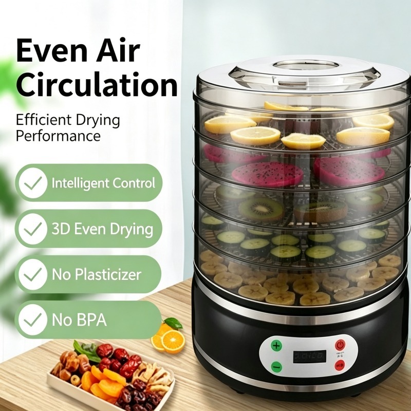 Compact Household Food Dehydra - Homemade Food Snacks review and price