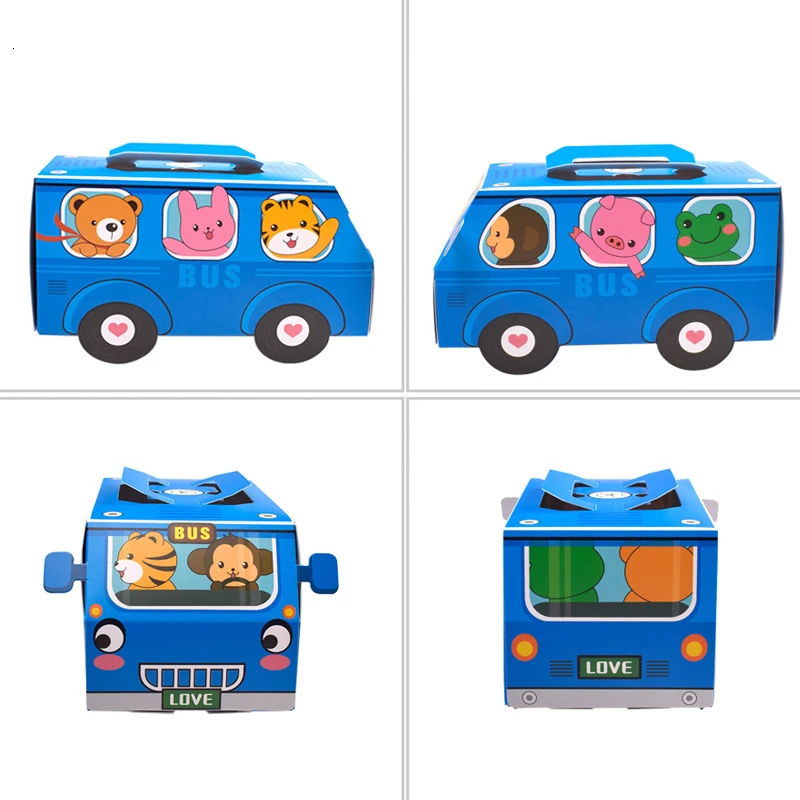 6PCS Gift Box Packaging Handle - Food Snacks For School review and price