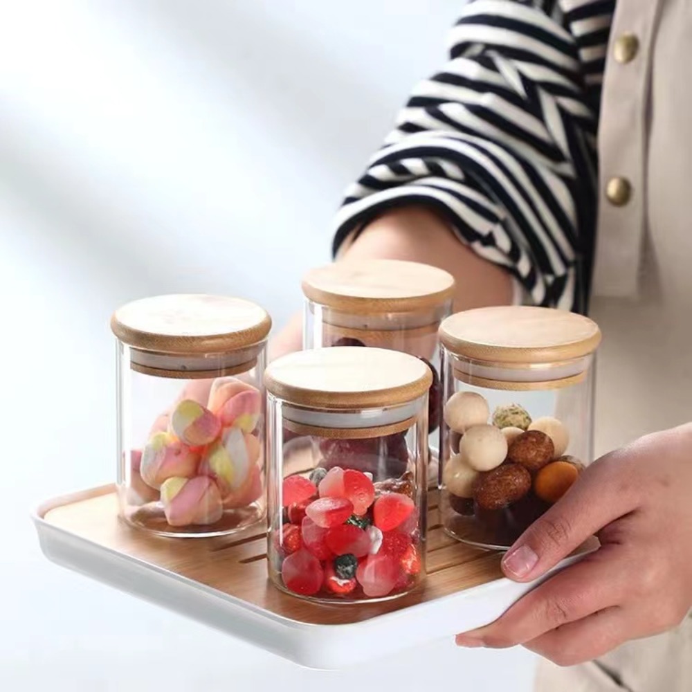 Glass Food Storage Tank with M - Homemade Food Snacks review and price