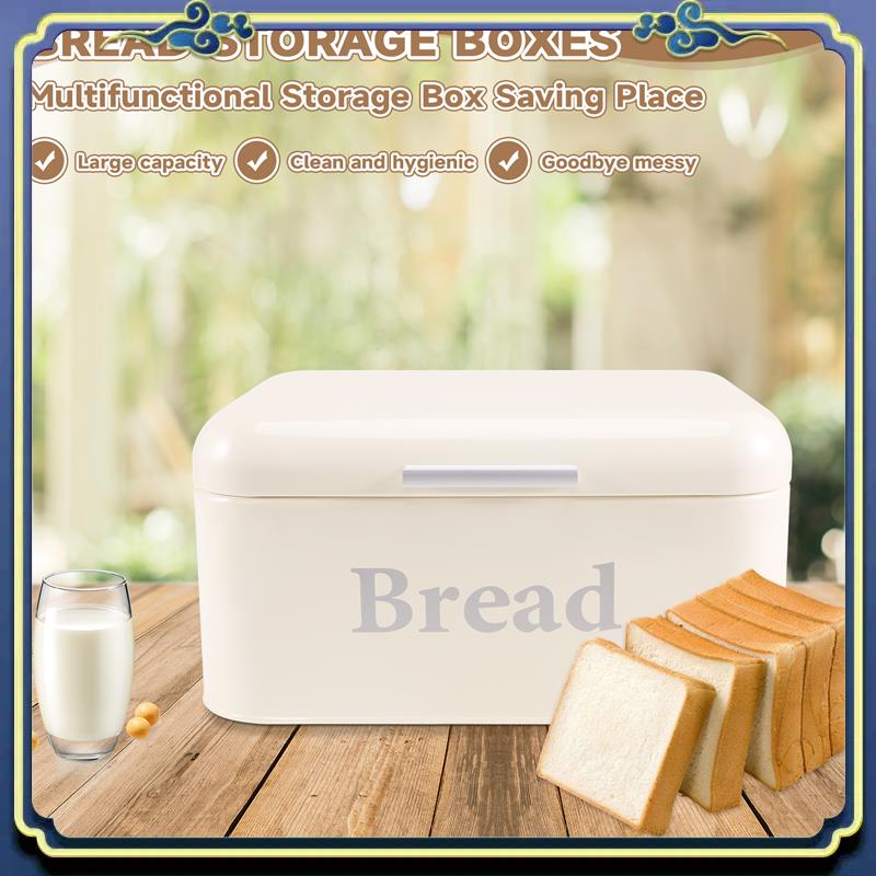 Vintage Bread Box Cupboard Iro - Food E Snacks review and price