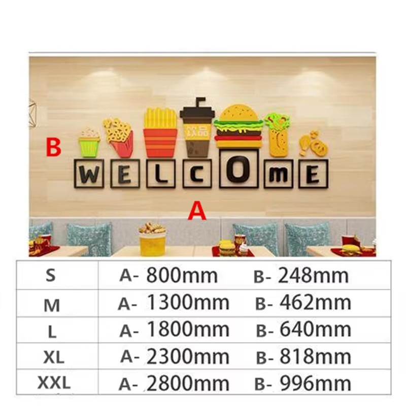 Food Theme Wall Stickers Snack - Food Snacks Background review and price
