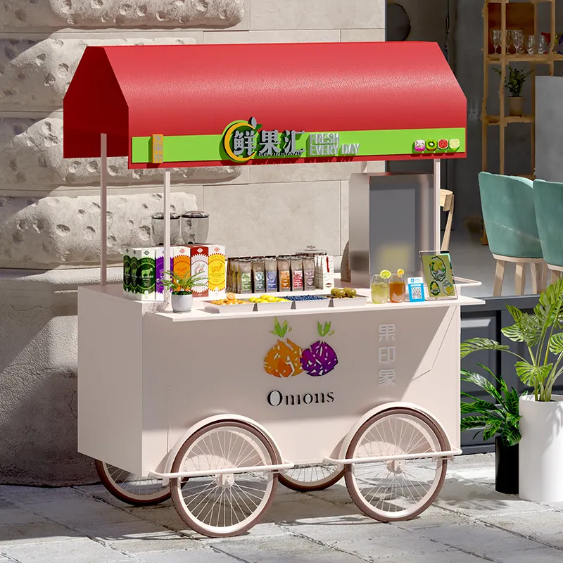 Portable Wrought Iron Food Car - Food Snacks With Iron review and price
