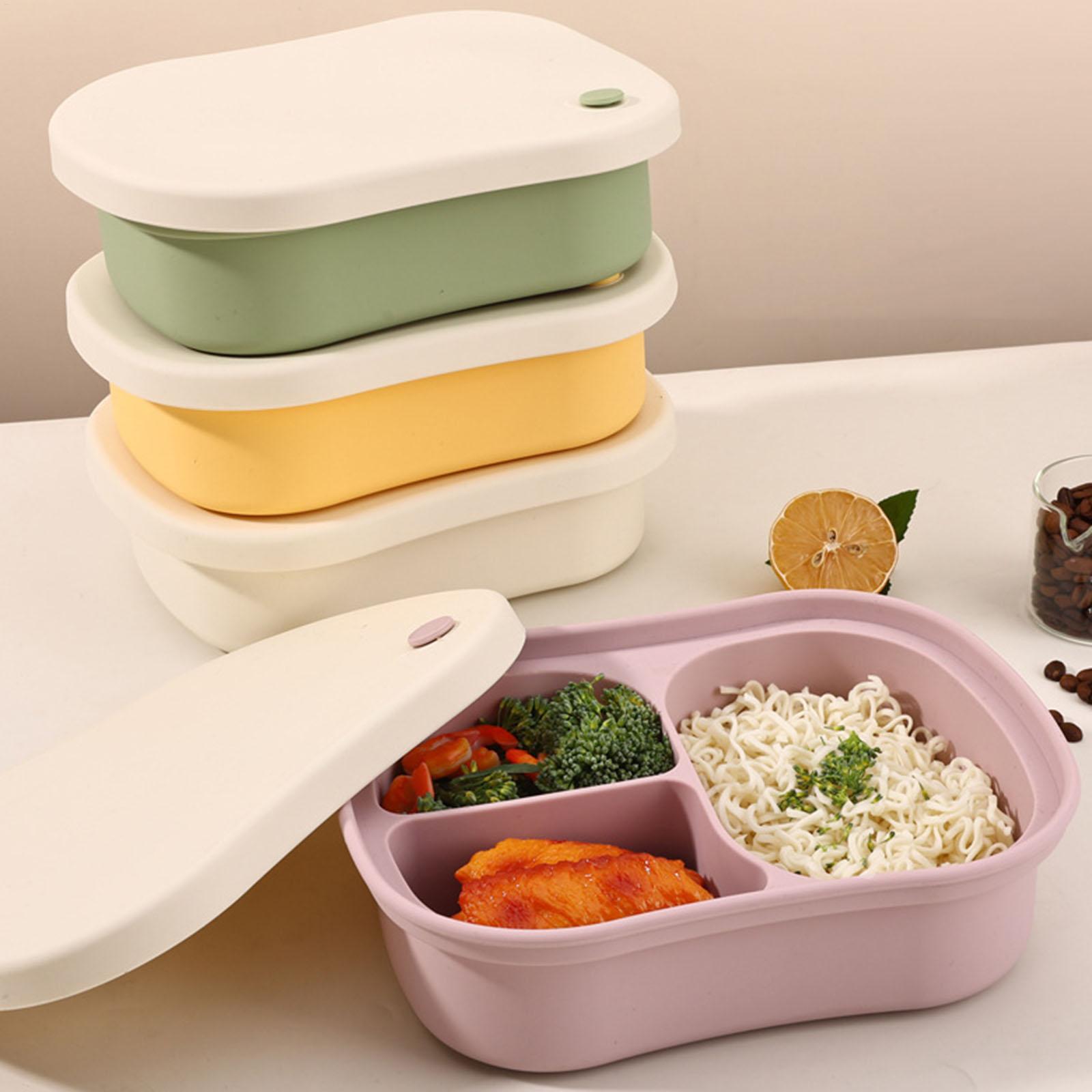 Silicone Food Container 3-Comp - Food Snacks For School review and price