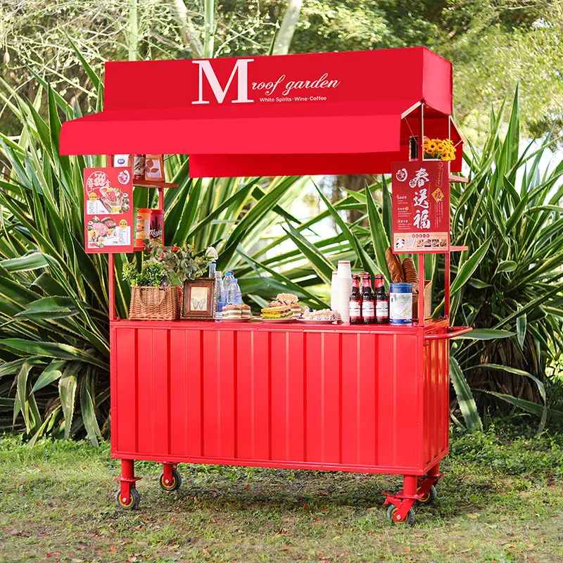 Wrought Iron Food Cart Outdoor - Food Snacks With Iron review and price