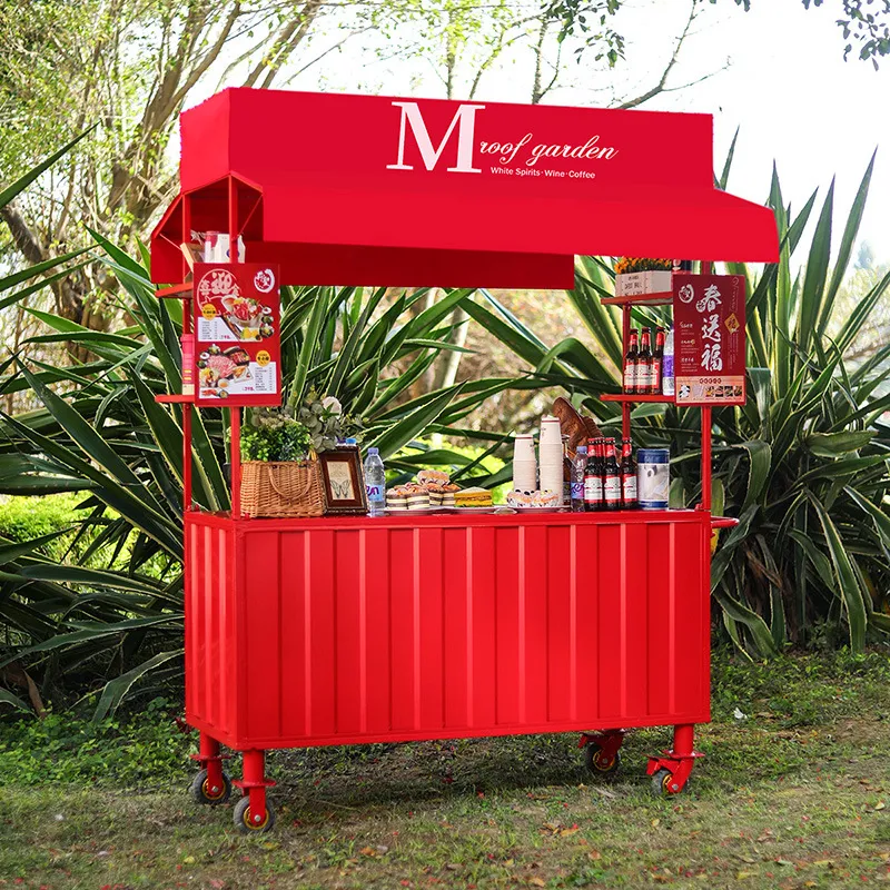 Wrought Iron Food Cart Outdoor - Food Snacks With Iron review and price
